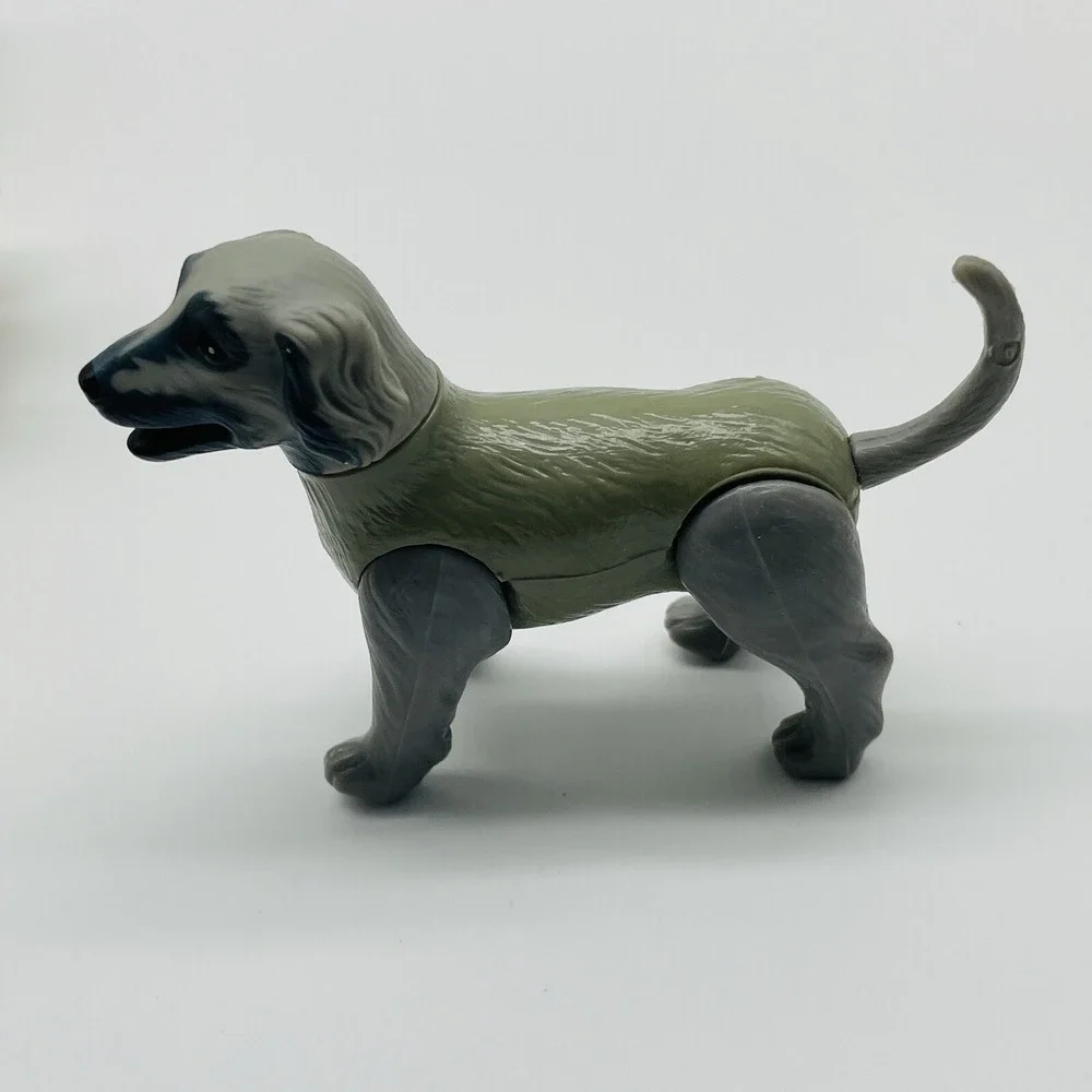 Mattel Barbie Dog Figure Gray Poseable Pet Puppy No 5029 1981 Taiwan Posable